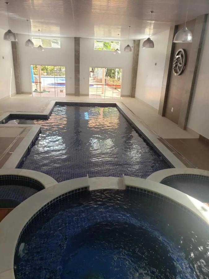 Agradavel Flat - Cavalinho Branco - Aguas De Lindoia Leilighet Eksteriør bilde
