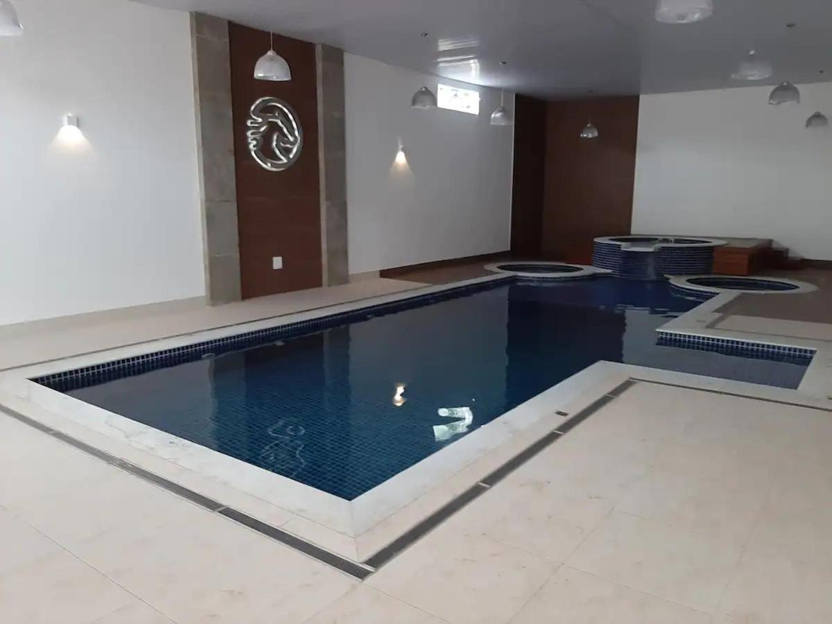 Agradavel Flat - Cavalinho Branco - Aguas De Lindoia Leilighet Eksteriør bilde