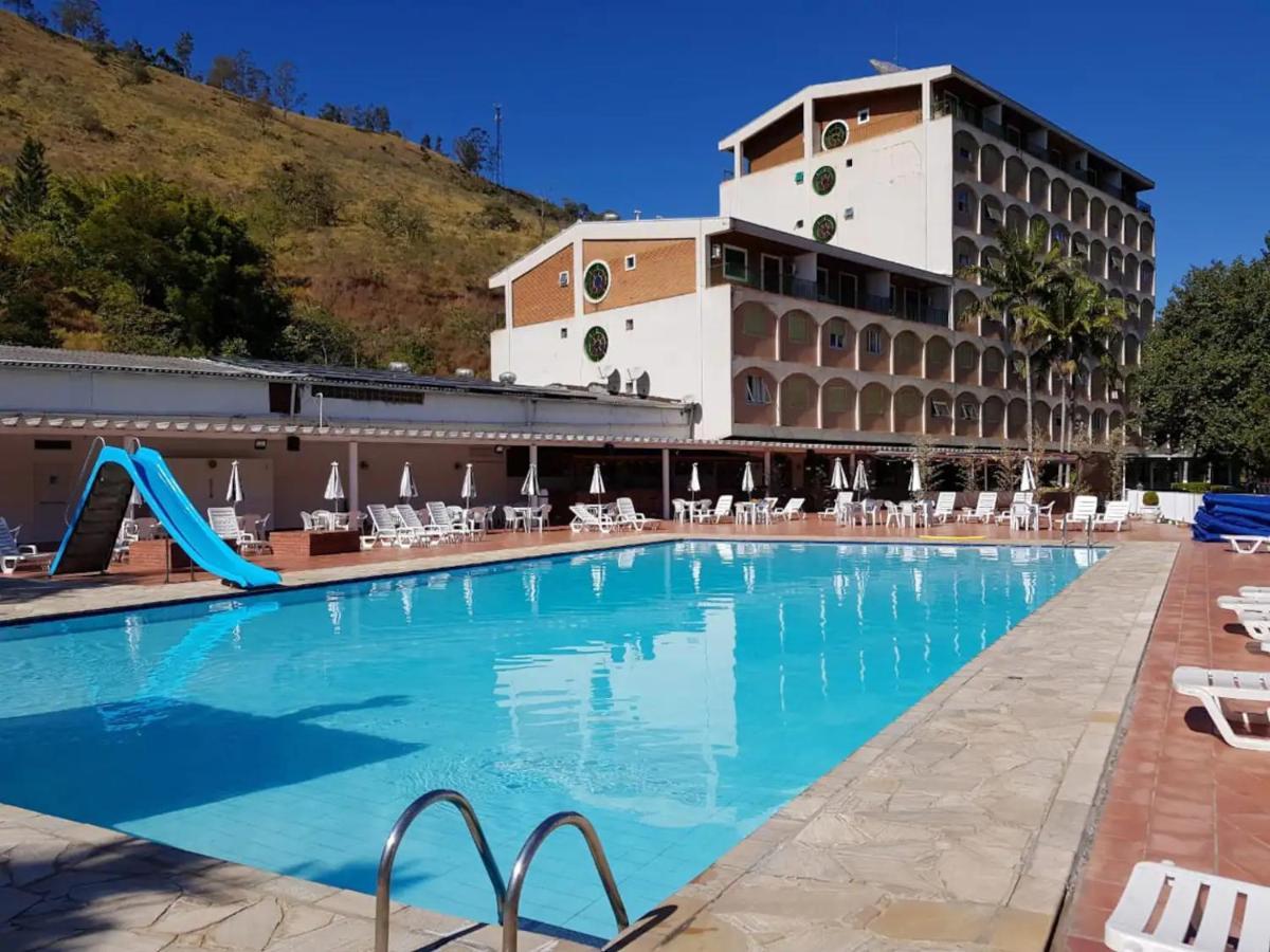 Agradavel Flat - Cavalinho Branco - Aguas De Lindoia Leilighet Eksteriør bilde